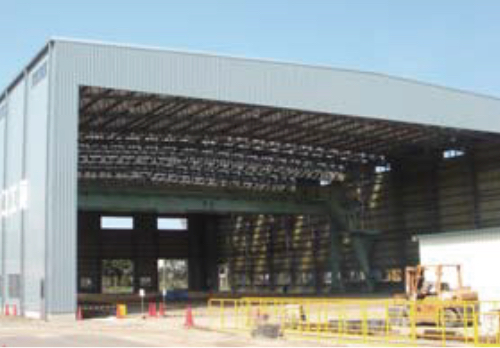 鋼管構造物製造工場(Vスパン-S/2,851㎡)
