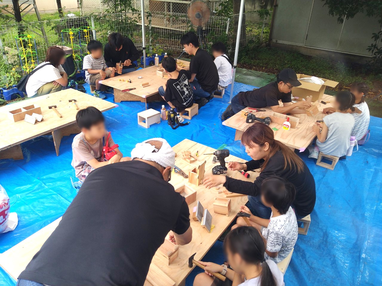 #30　木工教室で笑顔いっぱい！