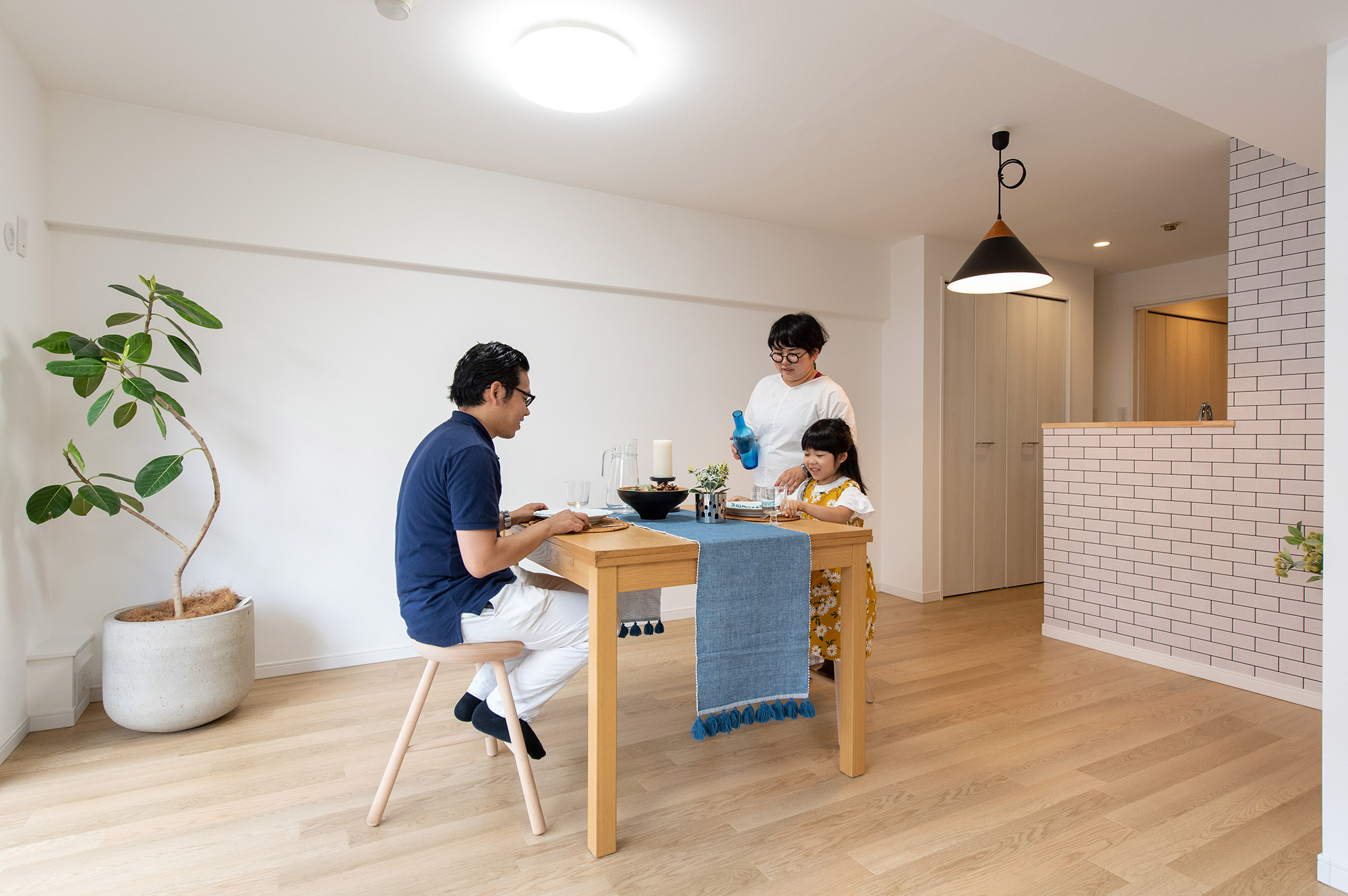 コンパクトだけどゆったり住まえる