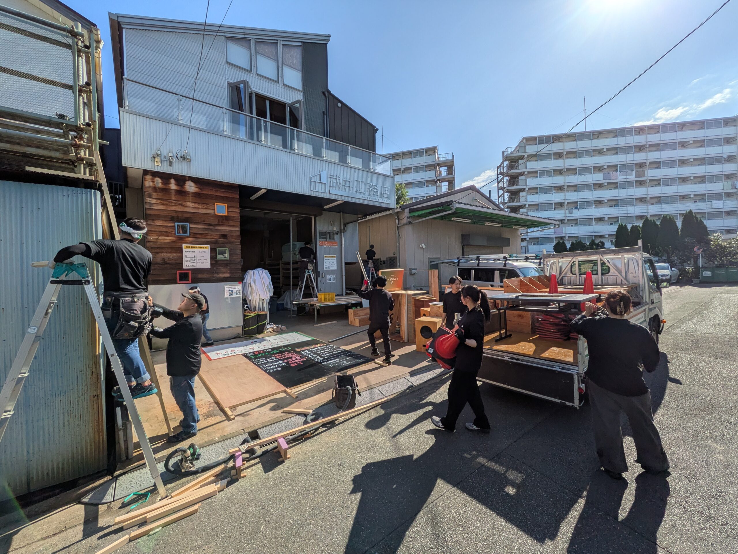 #85　たけいまつりの裏側！開催前日の準備風景をご紹介